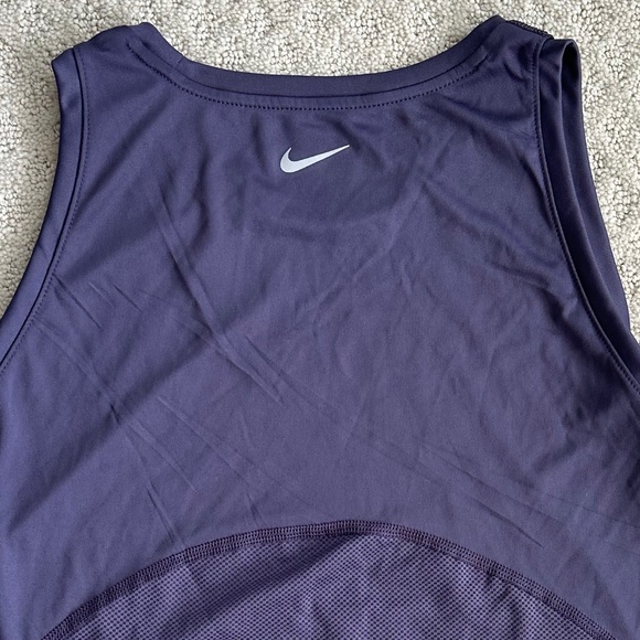 Nike Dri-Fit Women's Running Tank Top Purple/Plum XL NWT Activewear Athleisure - Picture 9 of 14